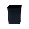 thumbnail image 1 of Safco - Corbeille à Papier - Carrée - 8 gal - Acier Enduit de Poudre - Noir - Lot de 3, 1 of 1