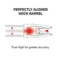 thumbnail image 4 of Carbon Express .203 Launchpad Precision Nock 12-Pack - Clear, 4 of 5