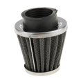 thumbnail image 4 of 1 Pieza de de Aire Universal Suministro Admisión de Accesorios para Motocicleta Recambios Interior Durable Metal Negro 42mm, 4 of 8