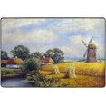 thumbnail image 2 of GZHJMY Beautiful Landscape Wheat Field Village Area Rug 4x6 Decorative Comfort Floor&nbsp;Carpet Nursery Rugs Non-Slip Rectangle Mat for Entryway Bedroom Decor Carpet Runner, 2 of 7