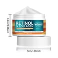thumbnail image 4 of Xihbxyly Crema de Retinol, Hidratante Reafirmante Antiedad, Crema Hidratante para Rostro y Cuello, Reparadora Nutritiva de La Piel, Reduce Arrugas, Manchas Oscuras y Líneas de Expresión, Solución par, 4 of 7