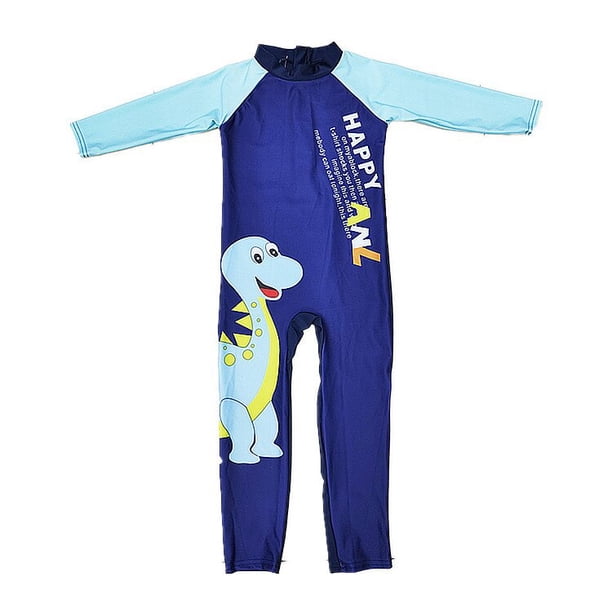 Traje de baño de manga larga para niños Niñas Traje de baño Traje de baño Niños Spiderman Cars McQueen Frozen Natación Niños Ropa de playa Ropa TopXL (6-7Y) Gao Jinjia LED