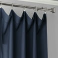 thumbnail image 2 of Ombre Blue Faux Linen Sheer Curtain (1 Panel), Ombre Blue, 50W X 84L, 2 of 10