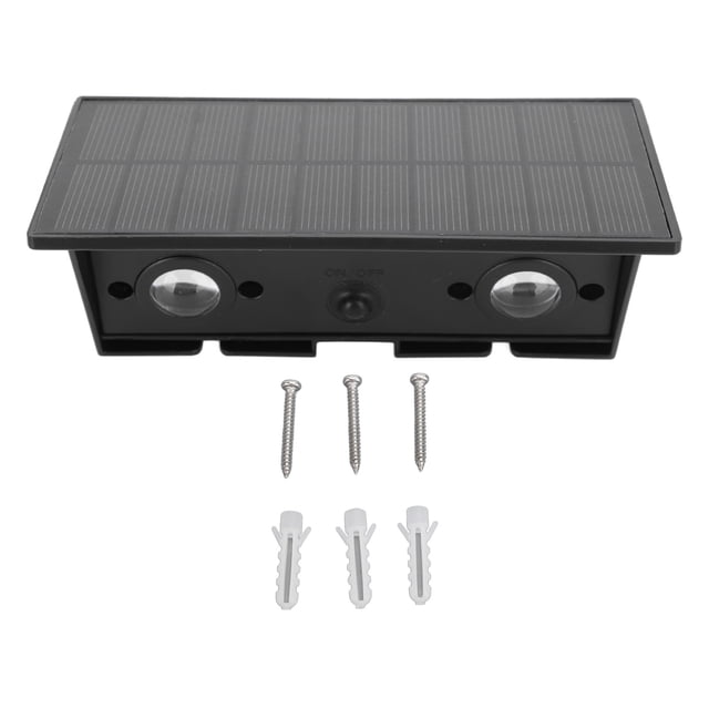 Luces solares de pared Jadeshay hacia arriba y hacia abajo Ultra sensibles