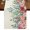 Light Yellow Light Green Coral Pink, variant on Table Runners 36 Inches Long Dress Scarves, Watercolor Roses Farmhouse Kitchen Table Runner, Short Coffee Tablerunners, Spring Flowers Leaves Butterflies Beige 13x36 Inch