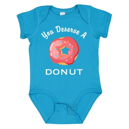 

Inktastic You Deserve a Donut Gift Baby Boy or Baby Girl Bodysuit