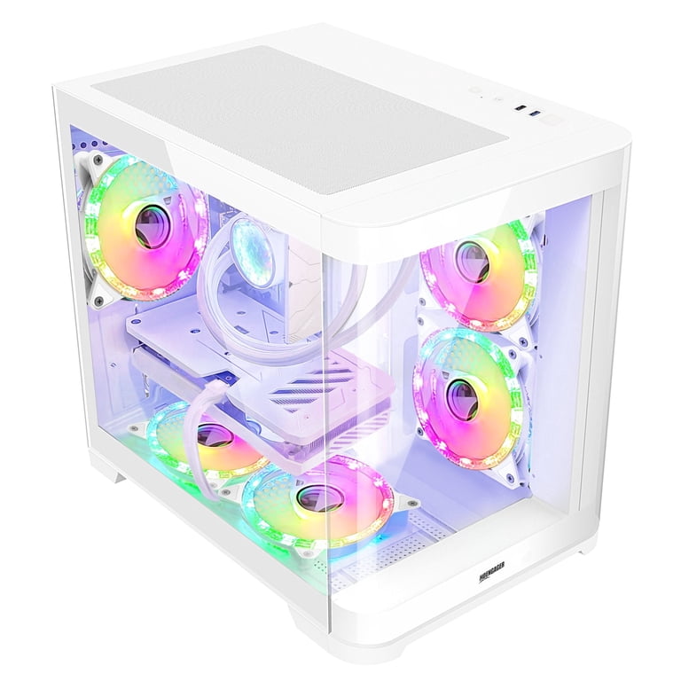Hoengager Poseidon Gaming PC -AMD Ryzen 7 7800X3D 8 Core 4.2 GHz