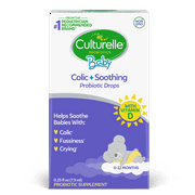 Culturelle Baby Colic + Soothing Probiotic Drops, 0-12 month