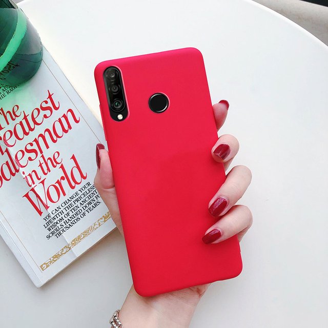 Funda de teléfono de silicona de Color caramelo para Huawei Honor 20 lite Honor 20s P30 P40 Lite E Y7P Y7 Y9 Prime 2019 mate suave Tpu contraportada Tan Jianjun unisex