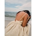 thumbnail image 5 of Women Cocktail Dresses Sweetheart Neck Long Dress Tie-up Tighten Waist Vacation Dresses Sleeveless Backless Casual Dresses Flowy Cami Dresses for Summer, 5 of 8