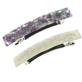 thumbnail image 1 of 2x Pinza de cabellero de de , Joyería para El cabellero, Pasador Automático Francés, Pinza de cabellero, 1 of 9