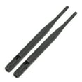 thumbnail image 1 of Omnidirectional Antenna, Horizontal Vertical 5dBi Heat Resistant 90° Rotation Full Band Antennas Waterproof 2Pcs With SMA Male For Smart Home, 1 of 8