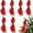 6PCS, variant on Dalrosia 12PCS Red Cardinal Birds with Clip Christmas Tree Decoration Artificial Red Birds with Feathers for Xmas Wedding Winter Theme Decor Wreath Ornaments DIY Crafts