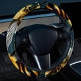 thumbnail image 2 of Bee 14.5 Inch Printing PVC Leather Car Wheel Cover, Steering Wheel Covers, Auto Accessories, 2 of 6
