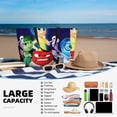 thumbnail image 4 of Lsque inside out 2 Beach Travel Bag - Water-Resistant, Large Capacity Lightweight Tote with 7 Pockets for Women and Men - Perfect for Beach, Pool, Gym, and Travel, 4 of 6