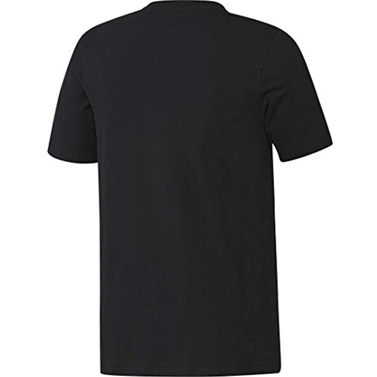 Adidas Men's Basic Bos Tee Sport Shirt T-Shirt Athletic Work Out (Black, S)