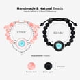thumbnail image 4 of Pulseras táctiles TOTWOO de larga distancia para parejas Bluetooth, 4 of 6