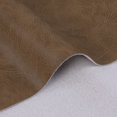thumbnail image 4 of 54" Wide Vinyl Fabric Thick Marine Grade Faux Leather Fabric Heavy Duty PU Leather Fabric Cotton Back Home Decor Fabric for Hand Crafts DIY Craft Upholstery, Light Brown, 4 of 6
