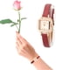 thumbnail image 3 of Reloj De Cuarzo, Reloj De Pulsera De Cuarzo Femenino De 7 Colores Para Regalo Para Amigos, 3 of 7