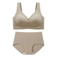 thumbnail image 1 of Karight Seamless Bras for Women, Sleep Leisure Sports Yoga Bra, Thin Soft Comfy Plus Size, 1 of 3
