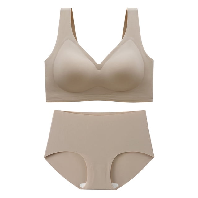 Karight Seamless Bras for Women, Sleep Leisure Sports Yoga Bra, Thin Soft Comfy Plus Size