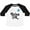 Baseball White and Black, variant on Tulsa Oklahoma Butterfly Boys or Girls Toddler T-Shirt