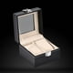 thumbnail image 4 of Caja de reloj de cuero PU, organizador de exhibición de joyas, caja de almacenamiento de reloj de pulsera de lujo, 4 of 5