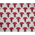 thumbnail image 4 of oneOone Polyester Lycra Crimson Red Fabric Ethnic Block Dress Material Fabric Print Fabric By The Yard 56 Inch Wide, 4 of 4