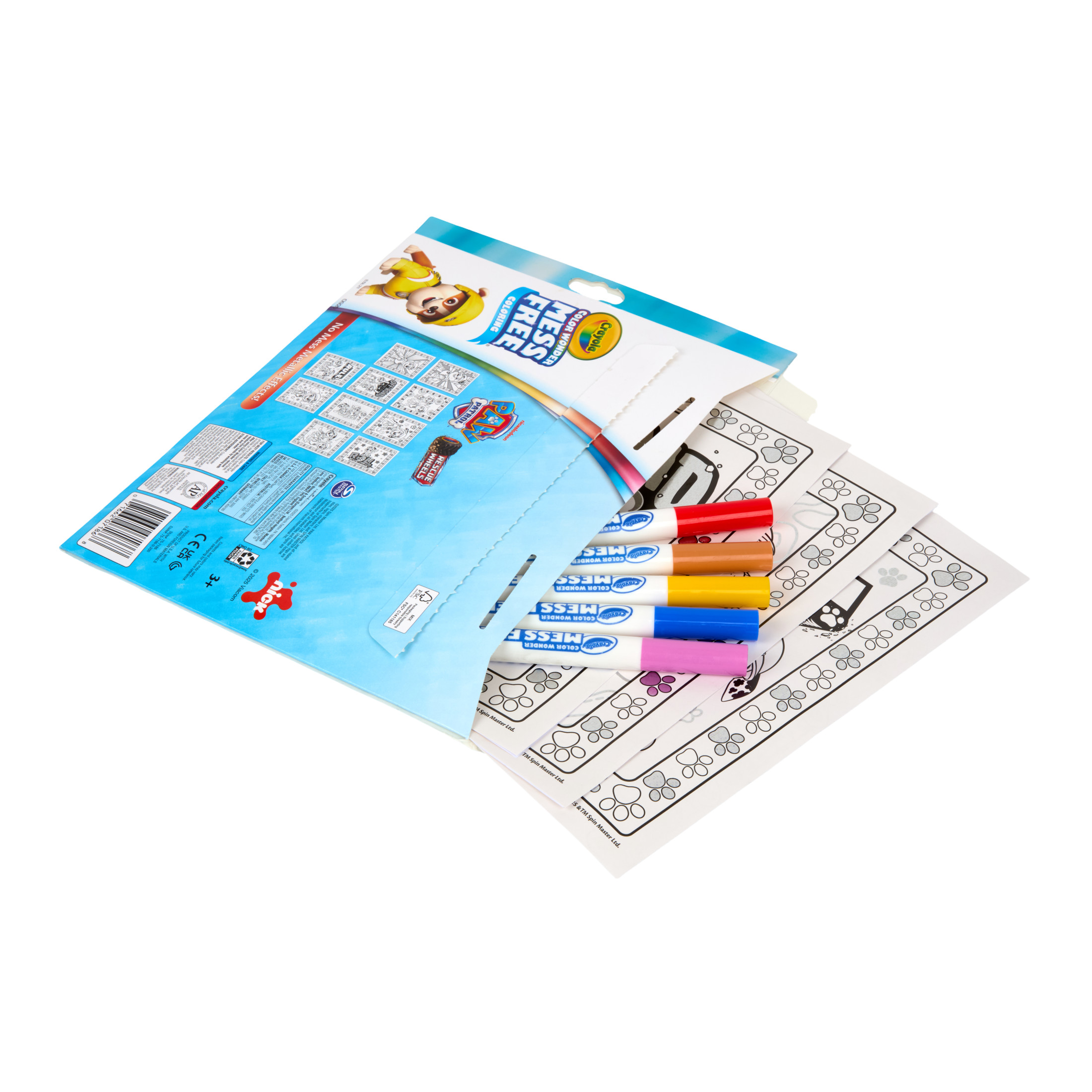 Crayola Paw Patrol Color Wonder Metallic Mess-Free Set photo 6