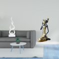 thumbnail image 2 of Escultura De Llama De Resina Moderna Y Figura De Dama Tribal, Pieza De Arte Para Escritorio, Patio, Oficina, Estantería, Sala De Estudio, Adorno Coleccionable, Regalo, 2 of 8
