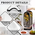 thumbnail image 4 of HELLHERO Sunflower Butterfly Design Kitchen Blender Dust Covers 1pc Polyester 15.94"H x 9.45"L x 7.28"W for Kitchen Reusable, 4 of 6
