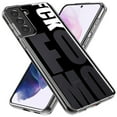thumbnail image 2 of MUNDAZE Samsung Galaxy S21 FE Shockproof Clear Hybrid Protective Phone Case Black Clear Funny Text Quote Fckfomo Cover, 2 of 5