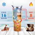 thumbnail image 6 of 40 oz Cute Cat Tumbler with Handle and Straw Lid cat gifts for cat lovers for Women Double Insulated Cup Travel Coffee Mug, 6 of 6