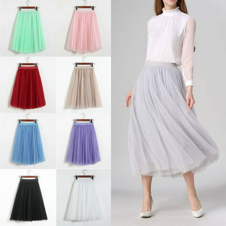 Womens elasticated cheap summer skirts