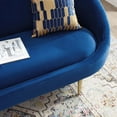 thumbnail image 6 of Sublime Vertical Curve Back Performance Velvet Sofa EEI 3349 NAV by Furniture, 6 of 6