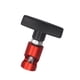 thumbnail image 3 of Abrazadera de barra de soporte de amortiguador de capó de coche para accesorios mecánicos automotrices de aluminio Fondo sin agujero rojo, 3 of 8
