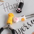 thumbnail image 4 of 3pcs Cat Paw Silicone Nipper Cover Protective Sleeve For Nail Cuticle Scissors, 4 of 7