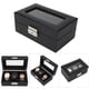 thumbnail image 5 of Caja De Reloj Con 3 Ranuras, Regalo Exquisito De Protección, Estuche Organizador De Reloj Pequeño De Cuero PU Para Pulsera Para Mujer ZAQW 3 Slot Watch Box, 5 of 8