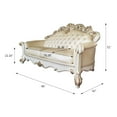 thumbnail image 2 of ACME Vendome Sofa with 5 Pillows in Champagne PU & Antique Pearl Finsih, 2 of 8