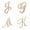 G, variant on Fashion Crystal Letter Brooch Initial Lapel Pin Rhinestone 26 English Letters-K