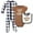 Brown Navy Mamas Boy, variant on Hudson Baby Infant Boy Cotton Sleep and Play, Bodysuit and Bandana Bib Set, Dinosaur Adventures, 0-3 Months