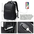 thumbnail image 3 of Mochila Impermeable BANGE de Gran Capacidad para Hombre 15.6' Laptop con Puerto USB, 3 of 8
