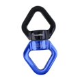 thumbnail image 2 of Safety Swivel Rope Connector Device for Climbing Swing Chair Aerial Dance Black Blue, 2 of 6