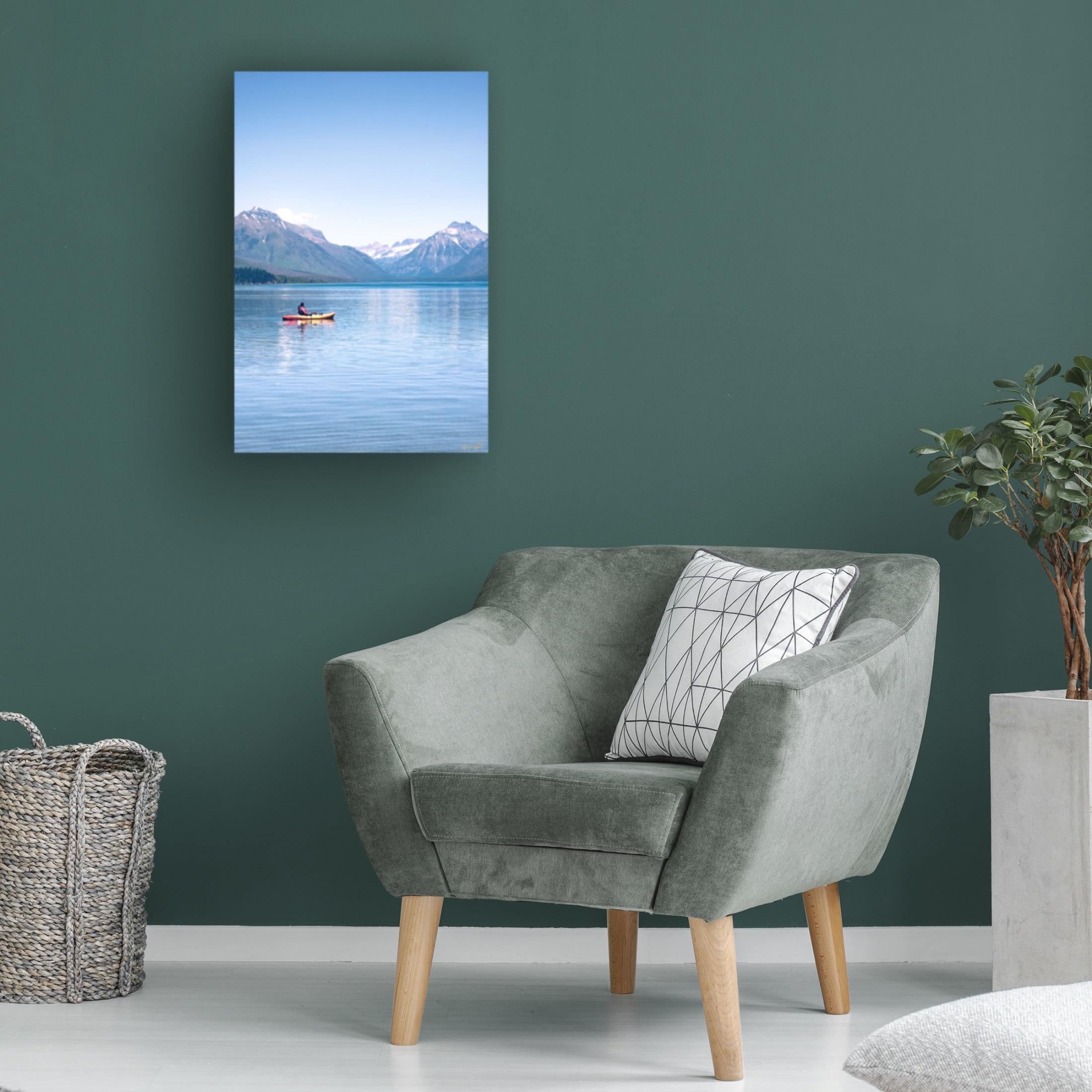 Canvas Wall Art - Life BeautifuLEE 'Stop to Look' Wall Art for Living Room, Bedroom, or Office Décor by Trademark Fine Art - 22 x 32 Inches