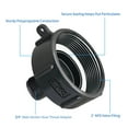 thumbnail image 6 of EROCK 2 PC Hose Drain Plug Connector Tote Tank Adapter 275 330 G IBC Garden 2''NPS, 6 of 8