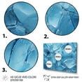 thumbnail image 3 of Designart "Alaska Glacial Beauty " Alaska Floater Framed Wall Art Print, 3 of 7