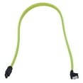 thumbnail image 3 of 4 Piezas 50cm Sata 3.0 Iii Sata3 Cable de Datos de 7 Cables Ssd 6Gb/S de ÁNgulo Recto Cable de Datos de Disco Duro Hdd con de Nylon (Verde), 3 of 5