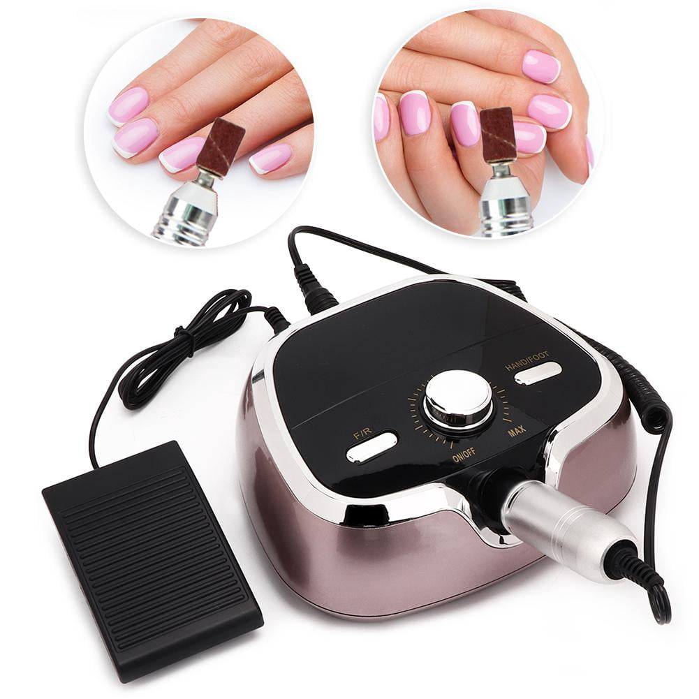 ACOUTO Electric Nail Drill Set, Nail Drill Manicure Filer Kit Pedicure Finger Toe Care Nails Repair Treatments Machine For Salon Or Home Use