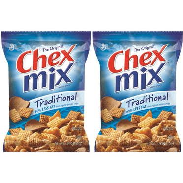 CHEX MIX TRADITIONAL On the Go Snack Mix, 4.5 Oz. (BOX OF 2)