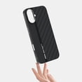 thumbnail image 2 of for iPhone 16 Carbon Fiber Pattern Case, Magnetic Case[Compatible with Mag-Safe] Smooth Slim Fit Shockproof Women Men Protective Sturdy Durable Case for iPhone 16,A, 2 of 7